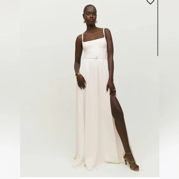 Reformation | Dresses | Reformation Florina Maxi Dress Ivory Size 6 |  Poshmark